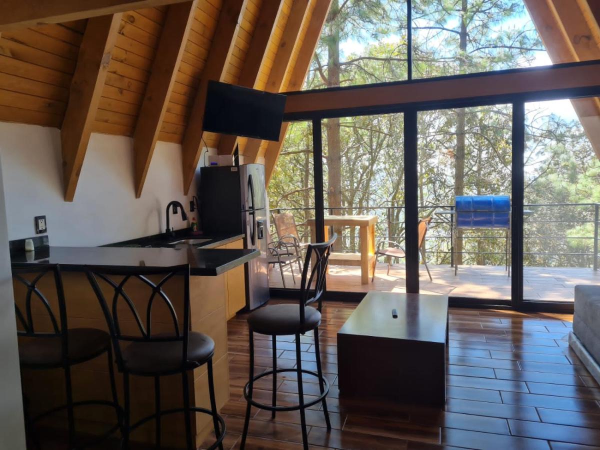Cabana Sueno Real Mazamitla Bagian luar foto