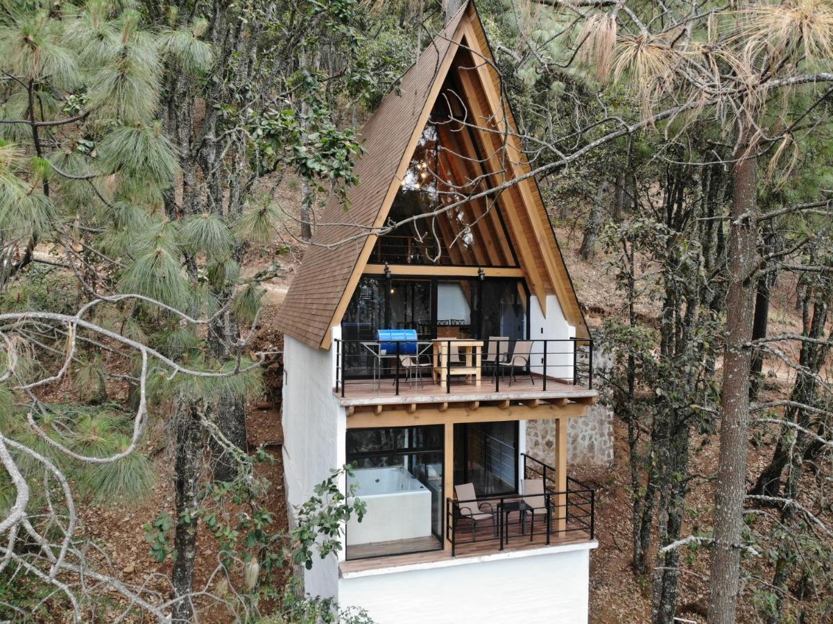 Cabana Sueno Real Mazamitla Bagian luar foto
